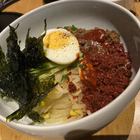 焼肉トラジ 名古屋セントラルタワーズ店 - 炎のBB麺