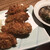 宇田川町魚金 - 熱々牡蠣フライ4個にほうれん草のおひたし、昆布と大根のお漬物