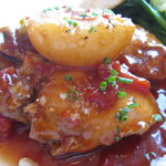 ミクマリ - 赤鶏のナヴァラン 蕪のトマト煮赤ワイン風味