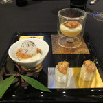 ガストロノミー ジョエル・ロブション - 特選生うに3変化