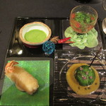 ガストロノミー ジョエル・ロブション - 旬の甲殻類3変化