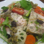 ビストロ バキュース - ２０１２・８月　豚足ゼリー寄せ