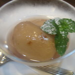 ビストロ バキュース - ２０１２・８月　桃コンポート