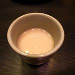 げんかい食堂 - まずは鶏スープを、そのままで一口