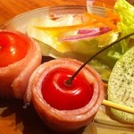 かじしか - 変わり串、チェリー巻き♪