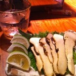かじしか - 焼酎と松茸♪