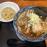 麺家　光 - 醤油ラーメン＆ランチAセット