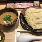 中華蕎麦 とみ田 - つけめん+特選全部乗せトッピング+塩・酢橘