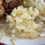 ラーメン二郎 - 【再訪】ニンニク