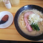 麺屋 うえまつ - こってりとんこつ 大盛辛みそ