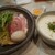 麺物語 つなぐ -  つけ麺 塩 味玉トッピング