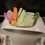 生野菜の盛り合わせ