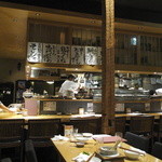 酒と料理のなつ - 空間の使い方がうまいですね