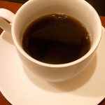 日本料理 喜春 - 食後の珈琲。蕎麦の後にコーヒーは粋