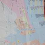 なをや菓子舗 - 金石バスターミナルでもらったMAP。