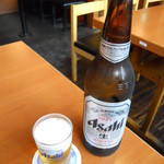 やるき茶屋 - 大瓶ビール