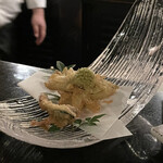 じだいや featuring Massimo Mariani - こごみ、蕗の薹〜山菜の天ぷら