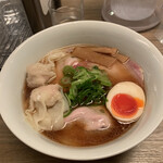 中華そば 和渦 TOKYO - 特製醤油そば　1100円