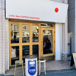 リトルナップコーヒースタンド - 店前