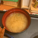 Tendon Tenya - 味噌汁