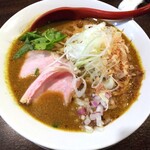 金町製麺 - CURRYそば　900円