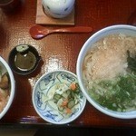 大黒屋 道後店 - おたんこ茄子丼定食です