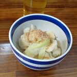 串焼き 巴 - カリフラワーのおひたし