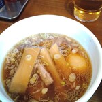 麺家 彩華 - つけ汁。麺との相性が良すぎる。