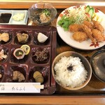 Oshokujidokoro ryouzampaku tarafuku - 舞鶴産カキフライ定食