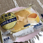 ヤマザキショップ - 北海道チーズ蒸しケーキのとろけるぷりん ¥140+税