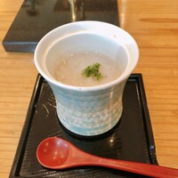 いわ志 本店 - 長芋の茶碗蒸し