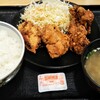 Yoshinoya - 唐揚げ定食並598円