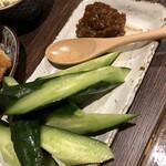 いざか家 桜坂 - 南蛮味噌きゅうり
