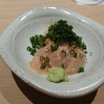 匠 進吾 - カワハギの肝醤油和え