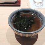 匠 進吾 - 海ブドウとワカメの酢の物