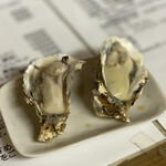 魚福 - 真牡蠣(蒸し1皿2ケ) 600円