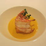 ラール・エ・ラ・マニエール - かぼちゃの冷製スープ。いいですね。