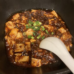 王龍 - 麻婆豆腐　味噌が濃くて麻辣ウマ