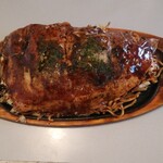 ソフトタイム - お好み焼き(三津浜焼き)そば肉玉
