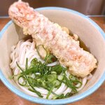 おにやんま - 冷 とり天＆ちくわ天ぶっかけ￥530　2020.12.16