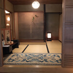 美山荘 - 上り框から正面の間