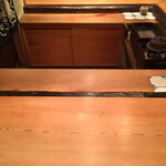 美山荘 - カウンター