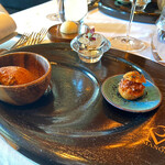 レストラン マノワ - 3種のアミューズ