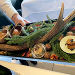 レストラン マノワ - 3種のアミューズ