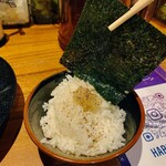横浜家系ラーメン春吉家 - 美味しいご飯の食べ方