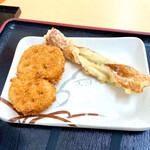 たも屋 - レンコンフライ、ちくわ天