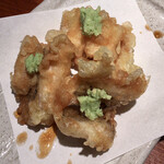 めしの助 - 穴子天わさび正油