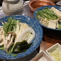 しゃぶしゃぶ 山笑ふ 表参道店 - 野菜盛合せ
