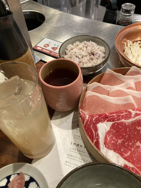 山笑ふ 表参道店 表参道 しゃぶしゃぶ 食べログ