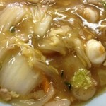 中華園 - 2012.8.21(火)11時50分訪問 いつもの中華丼600円d(^_^o)